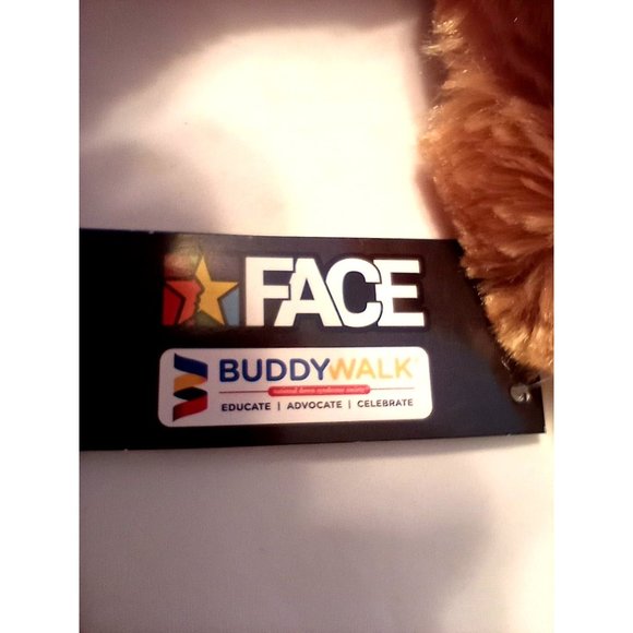 KELLYTOY FACE BUDDYWALK 10" Plush Teddy Bear NWT - Picture 2 of 3